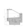 050b1fe0a53a94dfc2cafcd543331b52.webp Витрина холодильная BRANDFORD AURORA SQ 125 рыба на льду