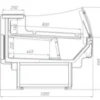 0ff4e222ca64049ccd3687abca4b7e64.webp Витрина холодильная BRANDFORD AURORA Slim 375 вентилируемая SELF