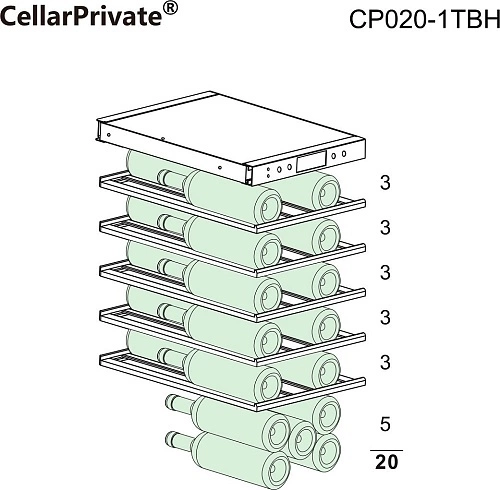 0s23hea9at96rrkhgm8fr7w2sfvei3xb.webp Шкаф винный CELLARPRIVATE CP020-1TBH