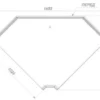 304b29bcbf778951f8be7bb3599c70ef.webp Витрина холодильная BRANDFORD AURORA Slim SQ Открытый угол 90 вентилируемая SELF