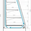 Витрина холодильная CARBOMA Tokyo 2 F16-08 VM 1,9-2 0030 9006-9005