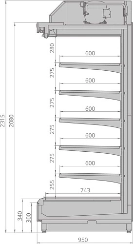 733r4tuu4hymeh51s177wzr819bl6hn7.webp Горка холодильная BRANDFORD Cronox 2080.950.375