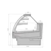 884a188001d87d1d8c7a0ce8a3bdf8b3.webp Витрина холодильная BRANDFORD AURORA 190 кондитерская