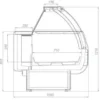 8a875eeb2ac864dd8ca26ab9e49d6b7d.webp Витрина холодильная BRANDFORD AURORA Slim PLUG-IN 125 низкотемпературная
