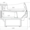 b11d7879db395679a756924bcf5ba5e3.webp Витрина холодильная BRANDFORD AURORA Slim 125 рыба на льду SELF