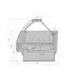 bd8a305ed7c3d268f2abdcd667fa5dc7.webp Витрина холодильная BRANDFORD AURORA 375 низкотемпературная