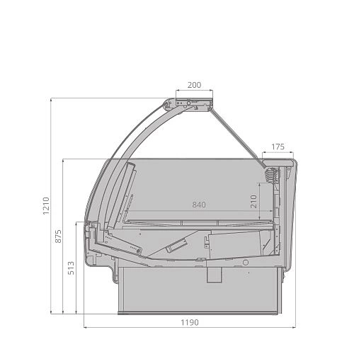 be320f55b1c5e7ef662531891f9c8fe5.webp Витрина холодильная BRANDFORD AURORA 250 низкотемпературная