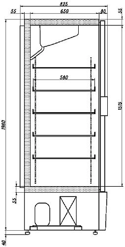 czlqzyoarphg1tqdjqabqoy7ifdp12ei.webp Шкаф морозильный АРИАДА Рапсодия R750LS