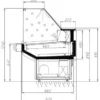 d7fjs8kbx055ioq9oboatdbd1tjvttbt.webp Витрина холодильная АРИАДА Altair Cube ВУ75-1000