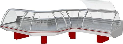 Витрина морозильная МАРИХОЛОДМАШ Парабель ВХН-1,25 без боковин