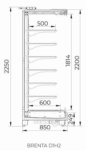 ocdc43trnd9boryzqrg06l1au8c8isyh.webp Горка холодильная LEVIN Brenta SG D1H2 190