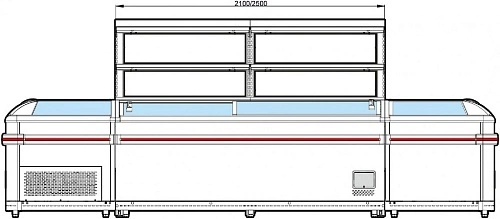 pngmx9mwrq33bh8hqq2p1phsgrjvzdmq.webp Бонета морозильная АРИАДА London LU-185 торец