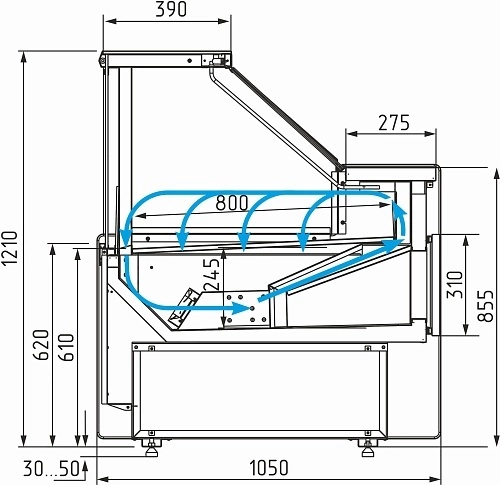 q5sn7ahd4tdh8qx8193fiolo48cu57j6.webp Витрина холодильная CARBOMA GC111 VM 1,25-1 газлифт, динамика 1010 мариель