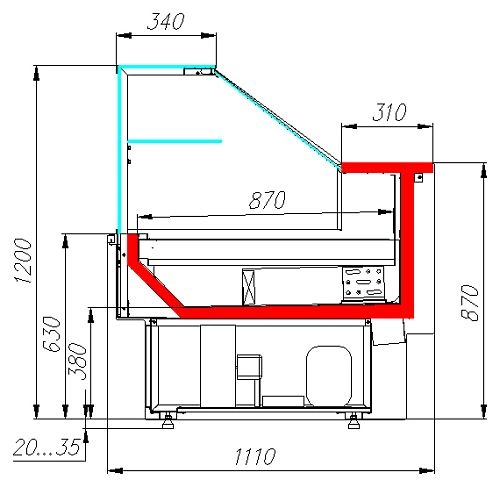 qccvd0o073tl09pat4xiskzw482zfqmc.webp Витрина холодильная CARBOMA GC110 VM 0,94-1 (ВХС-0,94 GC110 динамика)