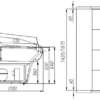 qe77ioumuc003vl2jpbfmz9dn2gh9zg6.webp Витрина холодильная CARBOMA G110 SM 1,5-2-1 (ВХСо-1,5 G110 выносной холод)