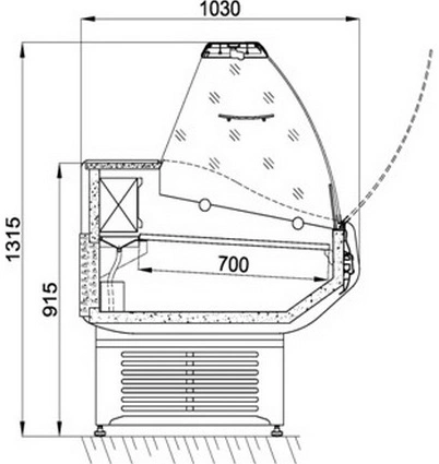 ty2og09so4hv5xef5botq7ifhti86pz0.webp Витрина холодильная АРИАДА Ариэль ВУ3-150-02