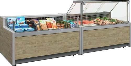 Витрина морозильная CARBOMA GC111 SL 0,94-1 1010 мариель