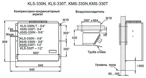 017d3bc790ca794b4b5d2e2c1a0af9e6.webp Сплит-система среднетемпературная АРИАДА KMS 330TP