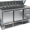 32cl3eh2oc5rwmfsi8ji5g6e7m9gghdy.webp Стол холодильный для салатов HICOLD SLE1-112GN (1/3) 4 замок