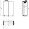3d11oaiv0vnw53w5o0w7iphe40d5fb21.webp Шкаф винный KIFATO 1400х675х2050 СТ, 2 стеклянные двери