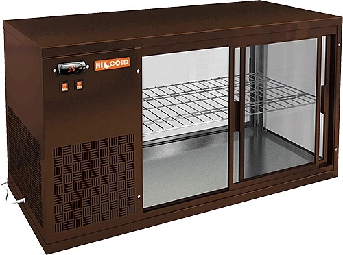 4sjc2q4plqchd8j5v0s63m09shkyswng.webp Настольная холодильная витрина HICOLD VRL 1100 L Brown