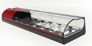502917221734beca9d50e9624a3738b2.webp Витрина холодильная MOVILFRIT ONIX 6 настольная RED/красный