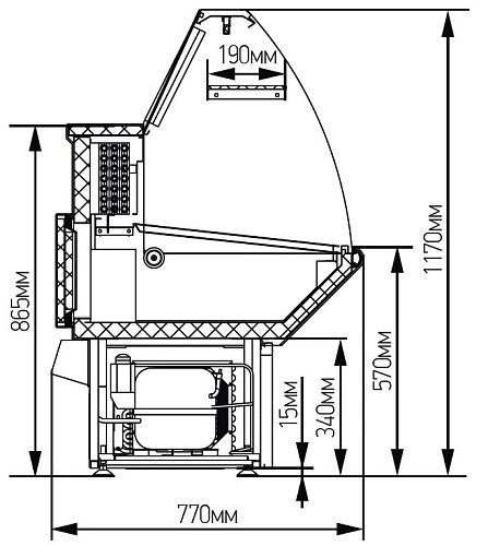 51cpovr1tyrskemq7sck8v3f5ih1qub4.webp Витрина холодильная МАРИХОЛОДМАШ Нова ВХС-1,8