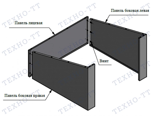 55a9acdf9a3a49e454551e0fbf7df944.webp Стол для выкладки рыбы на льду ТЕХНО-ТТ СП-601/2200ф без агрегата