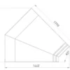 69cb1ab71ea08599656c8e55c8e3c333.webp Витрина холодильная BRANDFORD AURORA Закрытый угол 45 вентилируемая SELF