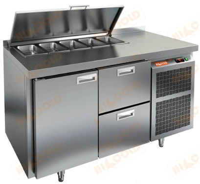 6bcca971fee4c6163d650c609f62dffd.webp Стол холодильный для салатов HICOLD SL1-12GN (1/3)