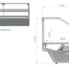 95l8aptrwd2exkprd1ubmoi33dd5iioq.webp Витрина холодильная кубическая KIFATO Берлин 1875х1125х1150 СТ