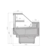 b381eac6c640c41c8255b6af536f7405.webp Витрина холодильная BRANDFORD AURORA Slim SQ 190 кондитерская
