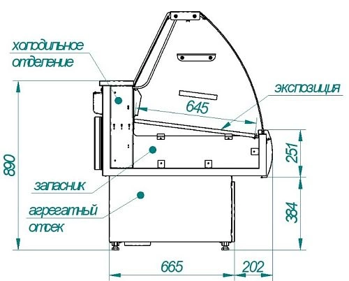 d7ccgtpdug32pz5u5351emdm87gwx3zm.webp Витрина холодильная CRYSPI Octava SN 1500