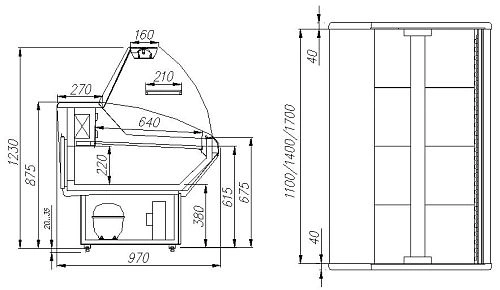 de381794f70c12145f894ac85dde6b55.webp Витрина холодильная CARBOMA G85 SM 1,8-1 (ВХС-1,8 ЭКО)