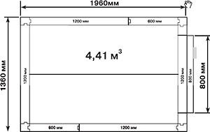 e0f8512a9cdd2dc9ce8458b23c4caf47.webp Камера холодильная ПОЛАИР КХН-4,41 без агрегата 1360х1960х2200