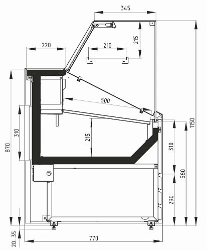 efdg8mnqpqi098cwp29sbbyq2t1ik54o.webp Витрина холодильная CARBOMA GС75 SV 1,8-1 9006-9003