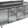 iskn15xfmvnbcg0r7uhwnwo0w1eadbvz.webp Стол холодильный для салатов HICOLD SL2-1233SN (1/6) М