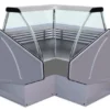 Витрина холодильная CARBOMA G110 VM-6-1 (ВХСу-2 G110 внутренний 90 (динамика) выносной холод)
