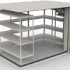 q5dwyekyl1l67vuqk7qixc87wixid8x3.webp Камера морозильная HAPPYCHEF FR R/L 12/12 S/S+shelving
