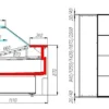 Витрина неохлаждаемая CARBOMA GC110 N 1,25-1 RAL1006