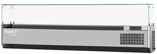 vt5dxt8xod69gxfp1arr1bdtupb4webh.webp Витрина настольная холодильная APACH Chef Line LDR16038GR без агрегата