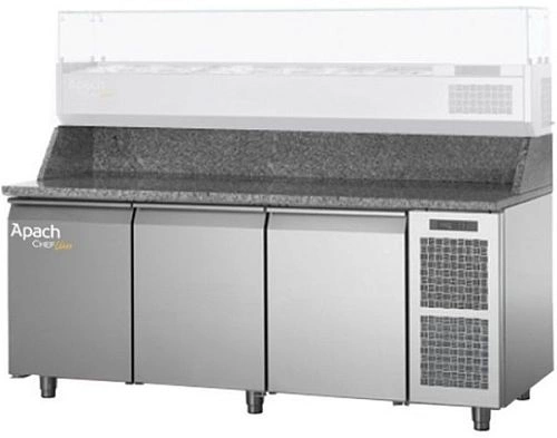 Стол холодильный для пиццы APACH Chef Line LTPZ111TUD38