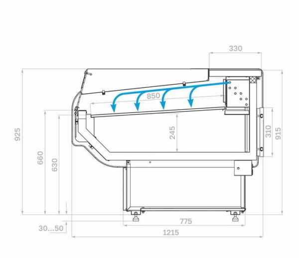 ojoiv1snhyme13aq9a3v09tn7kudux4d (1) Холодильная витрина Carboma G120 SM 2,0-2 (открытая) (3004)