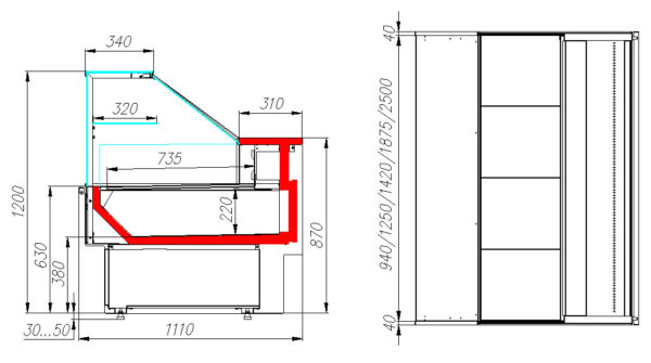 sruuhlp4ogoqlmv30iojw0c0oh7rdm47 Холодильная витрина GC110 SM 2,5-1 (с пластиковыми боковинами)