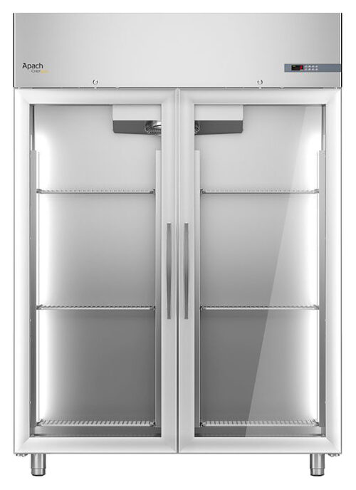 22dfe82ffcfe25560f02a17ce81113db.jpg Шкаф холодильный Apach Chef Line LCRM140SD2G со стеклянной дверью