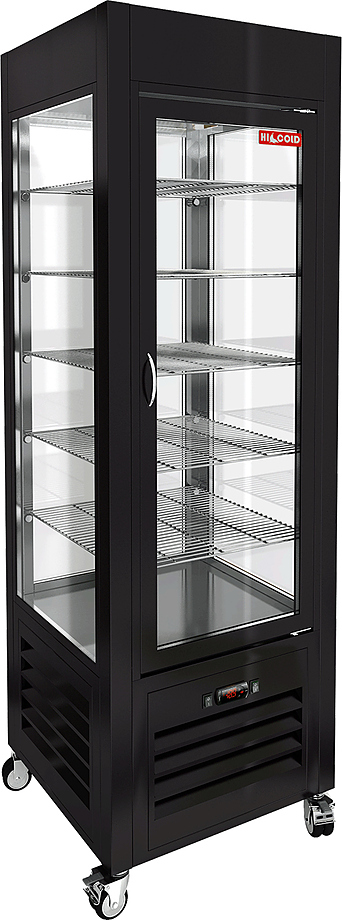 17-9f5c446580d6e0add28c0314cd29f8a6 Витрина кондитерская HICOLD VRC 350 Black