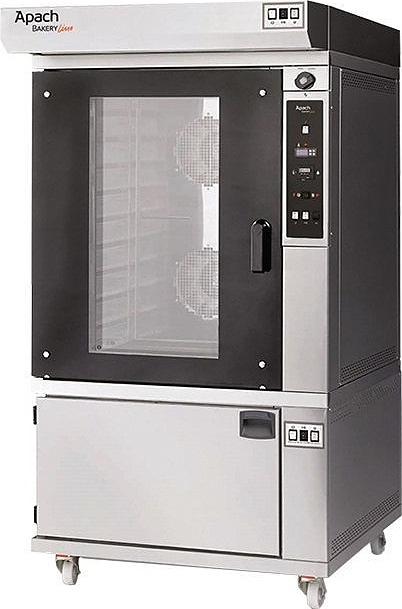 28-cf7470e256bed0ddd75e60b5ffab77fc Печь конвекционная Apach Bakery Line K10Р60P MDP с расстойкой
